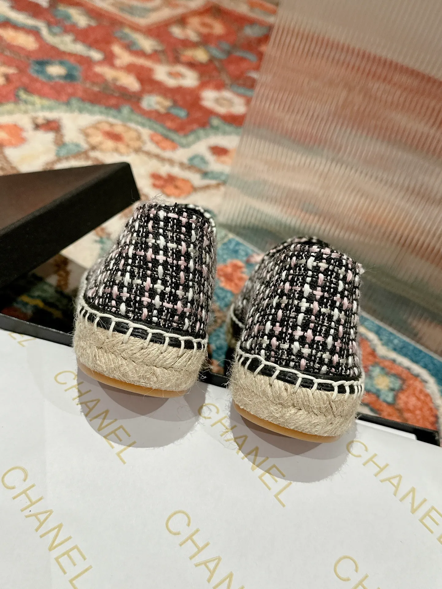 👟👟Ex-factory price 400👟👟 CHANEL 2024 early spring new fisherman shoes, top version 👏👏The inner pads are all made of original imported sheepskin! Code number: 35 - 40 (34.41.42 customized, non-returnable) standard code with full set of packaging